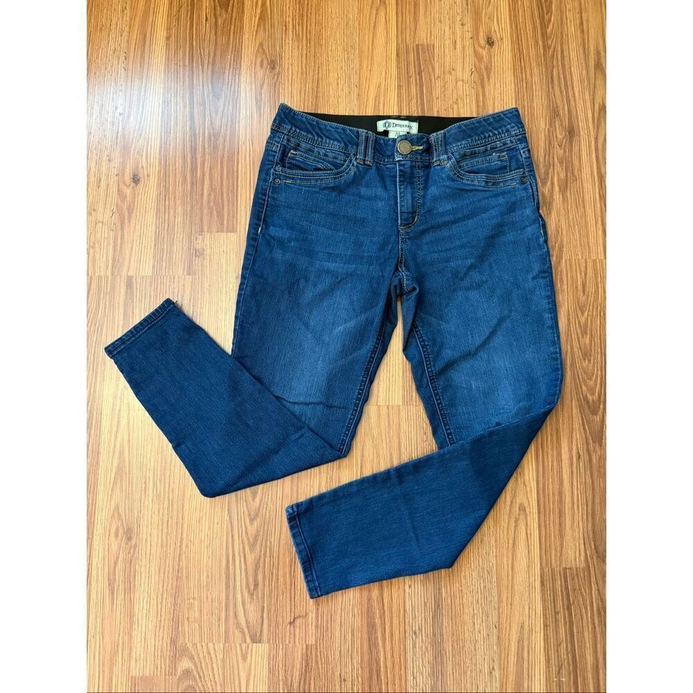 Democracy Women's AB Technology Skinny Ankle Jeans Blue Denim Dark Wash Size 10